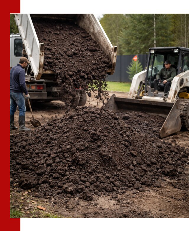 Плодородный грунт с доставкой в Кирово-чепецке для садов и огородов
