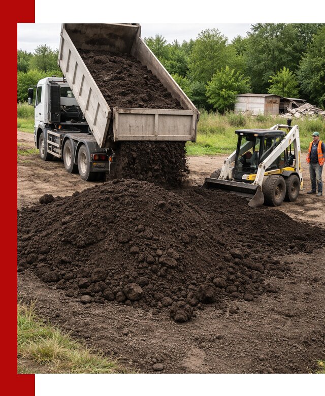 Поставка плодородной земли с доставкой самосвалом в Кирово-чепецке