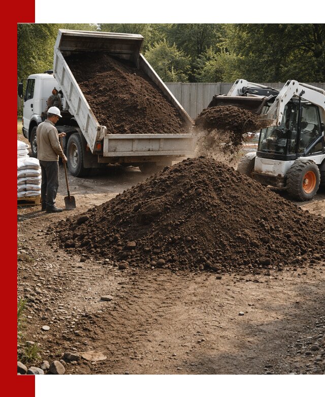 Доставка растительного грунта в Кирово-чепецке от производителя оптом и в розницу