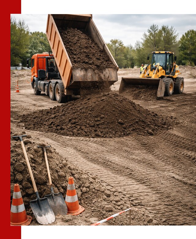 Поставка и доставка планировочного грунта в Кирово-чепецке
