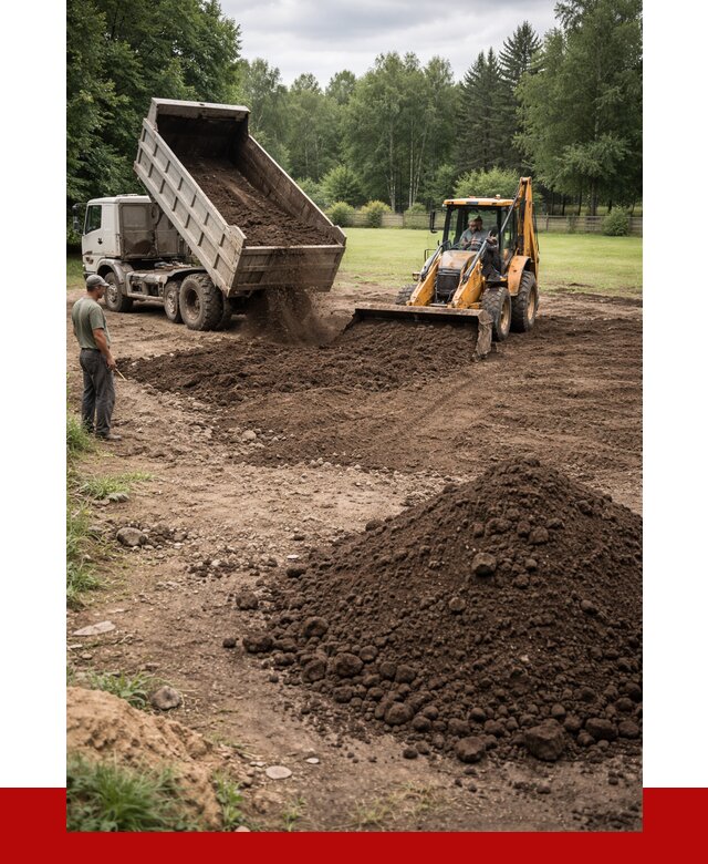 Грунт для выравнивания участка в Кирово-чепецке от 1305 р. | ПРОНЕРУДКрв