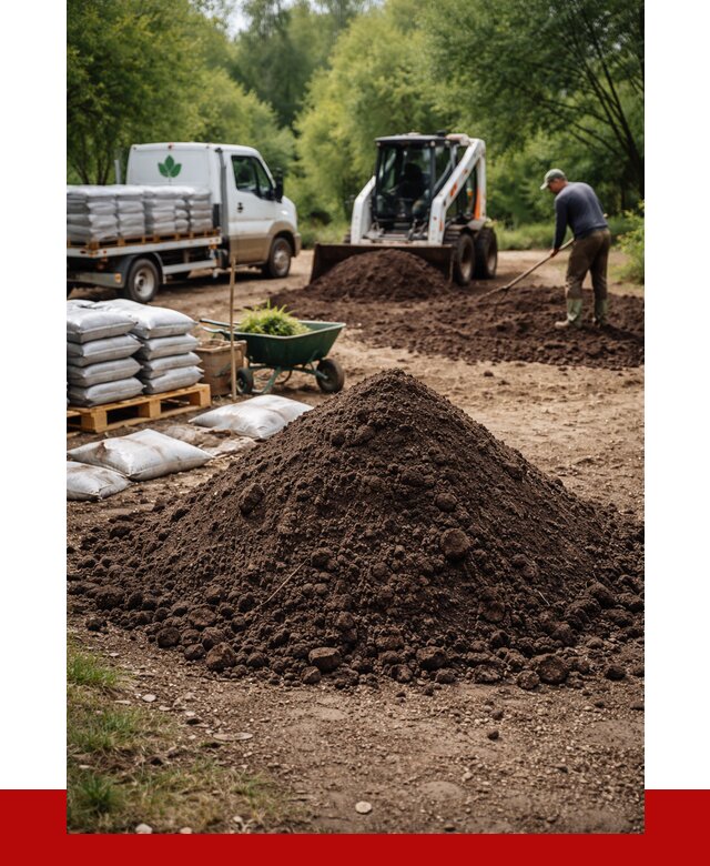 Грунт для озеленения с доставкой в Кирово-чепецке от 1957 р. | ПРОНЕРУДКрв