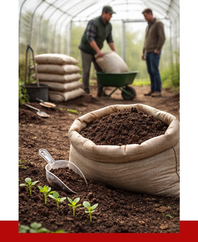 Грунт для теплицы в Кирово-чепецке с доставкой от 1631 р. | ПРОНЕРУДКрв