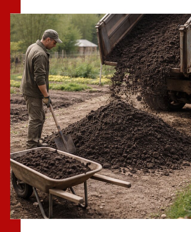 Доставка качественной земли для огорода в Кирово-чепецке