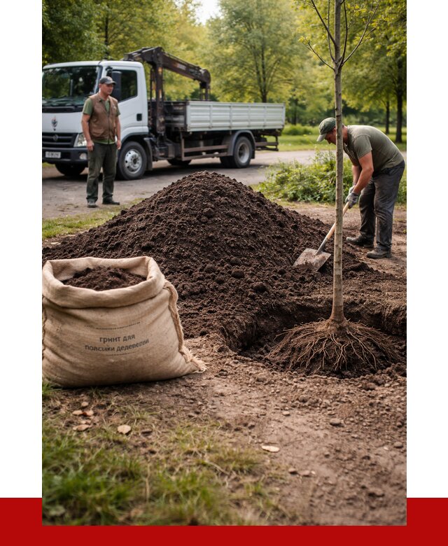 Грунт для посадки деревьев в Кирово-чепецке от 1305 р. | ПРОНЕРУДКрв