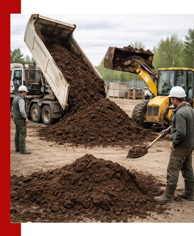 Доставка торфа оптом и в мешках в Кирово-чепецке