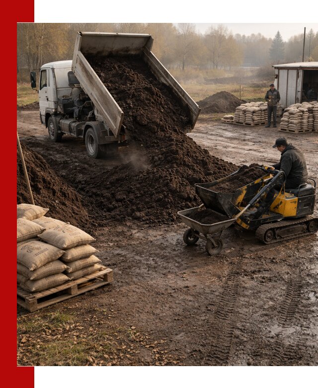 Кислый торф в доставке по выгодным ценам в Кирово-чепецке