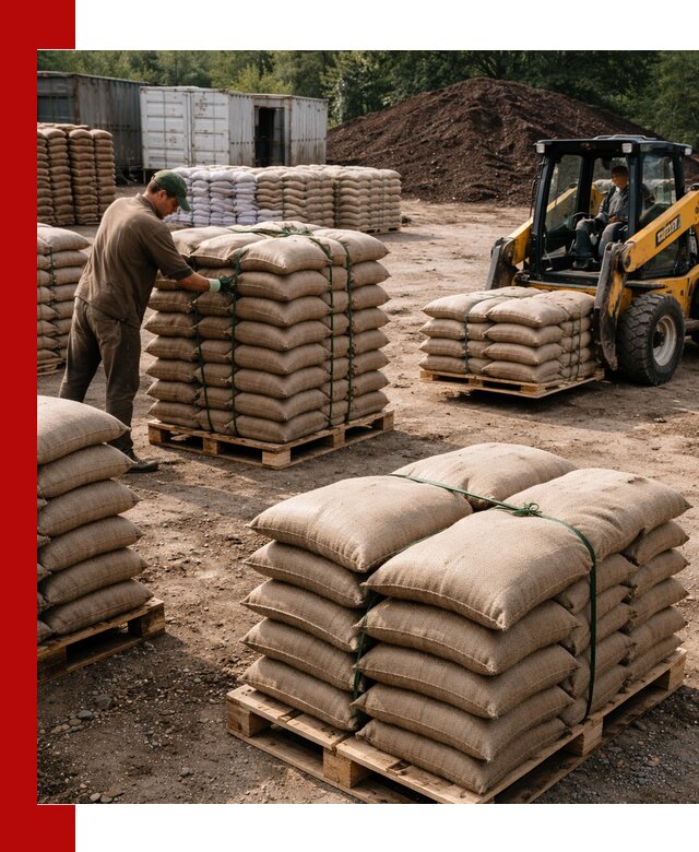 Доставка торфа в мешках по выгодным ценам в Кирово-чепецке