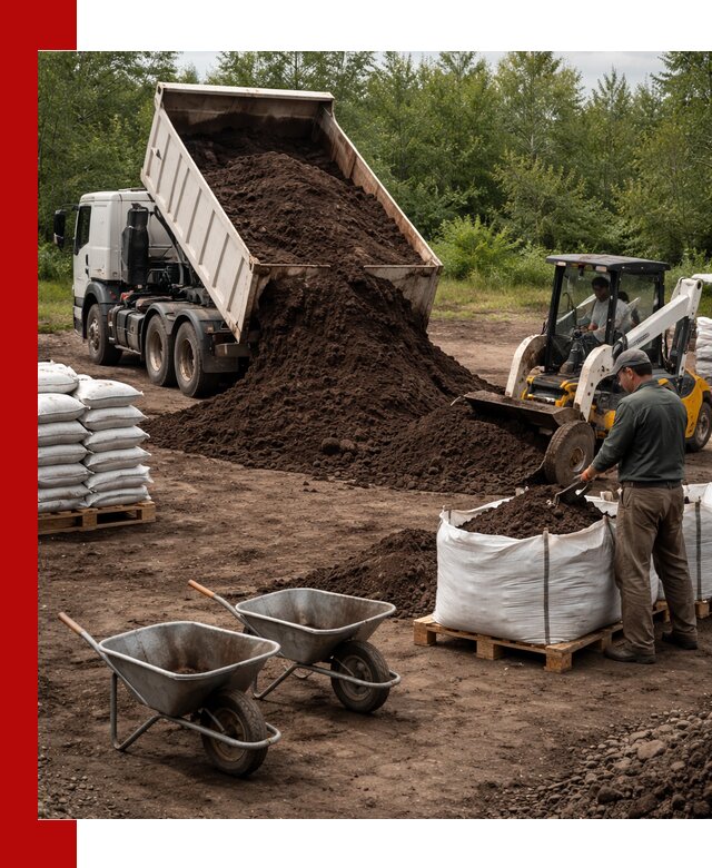 Доставка и продажа торфогрунта в Кирово-чепецке оптом и в розницу