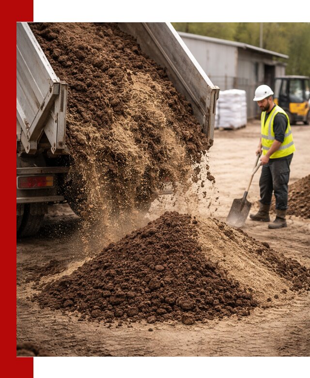 Доставка торфо-песчаной смеси в Кирово-чепецке для строительства и озеленения