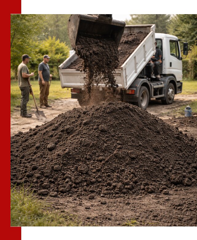 Доставка и продажа чернозема в Кирово-чепецке оптом и в розницу