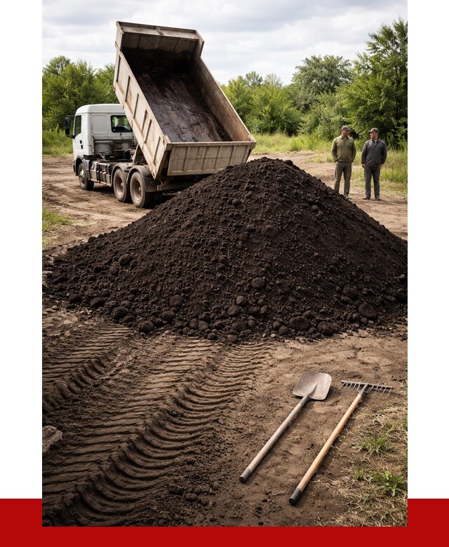 Купить чернозем навалом в Кирово-чепецке от 1305 р. за куб | ПРОНЕРУДКрв