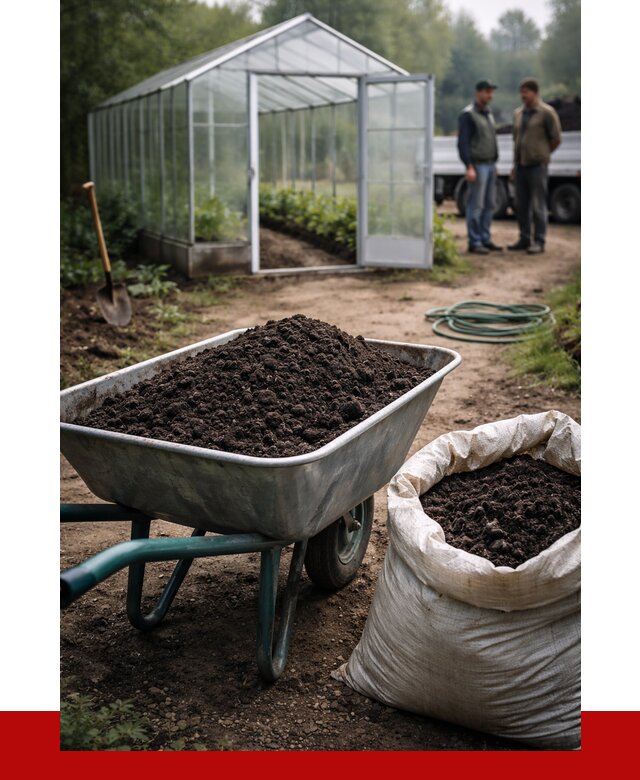 Чернозем для теплицы в Кирово-чепецке с доставкой от 1631 р. | ПРОНЕРУДКрв
