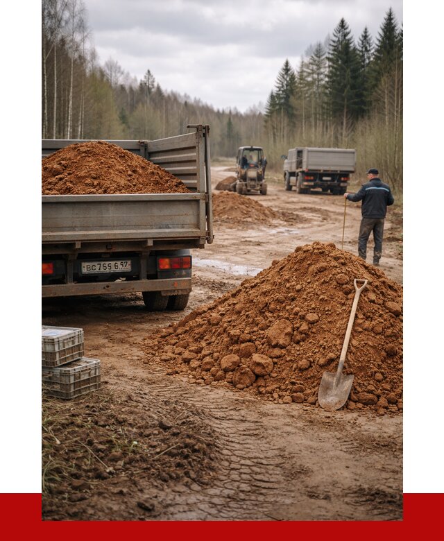 Глина и суглинки в Кирово-чепецке от 4893 р. за куб | ПРОНЕРУДКрв