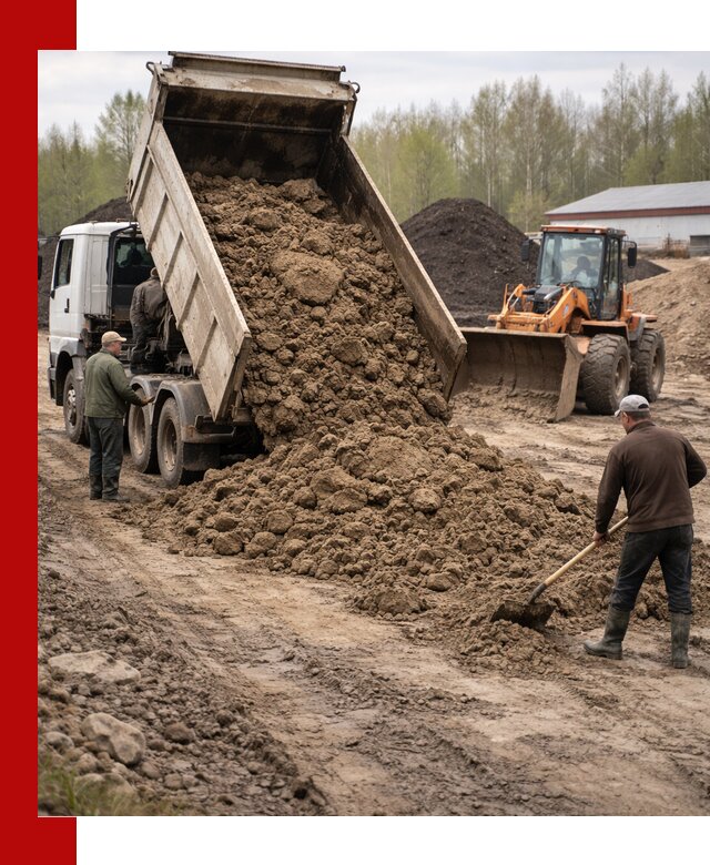 Доставка глин и суглинков в Кирово-чепецке оптом и вкрай