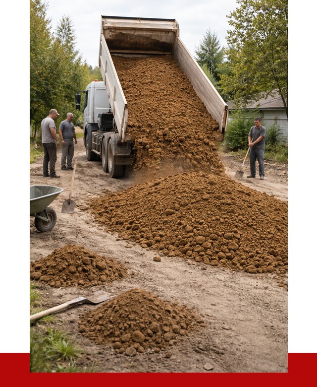 Купить суглинок с доставкой в Кирово-чепецке от 2719 р. за куб | ПРОНЕРУДКрв