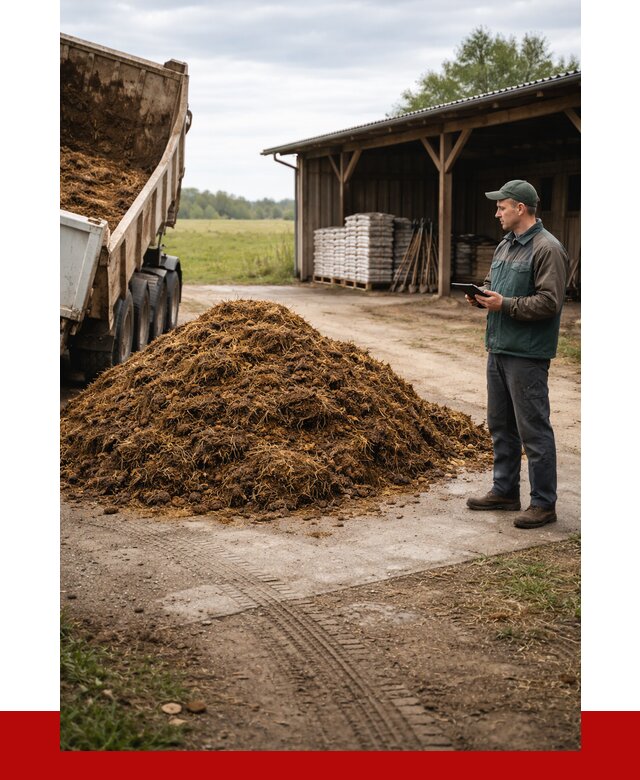 Купить навоз с доставкой в Кирово-чепецке от 1305 р. за куб | ПРОНЕРУДКрв