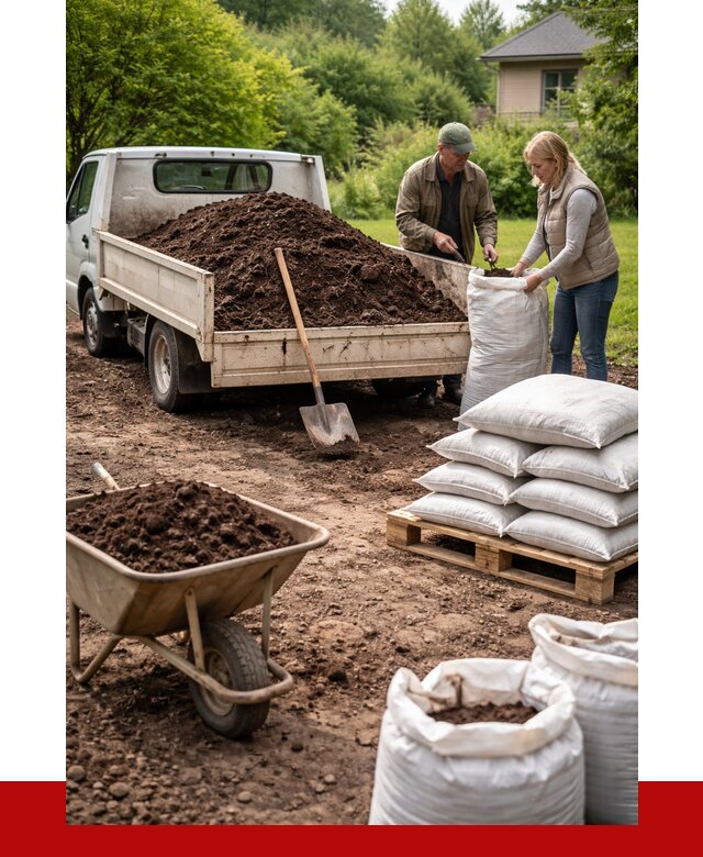 Перегной в мешках с доставкой в Кирово-чепецке от 2392 р. | ПРОНЕРУДКрв