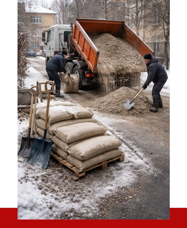 Противогололедные материалы оптом в Кирово-чепецке от 4567 р. | ПРОНЕРУДКрв