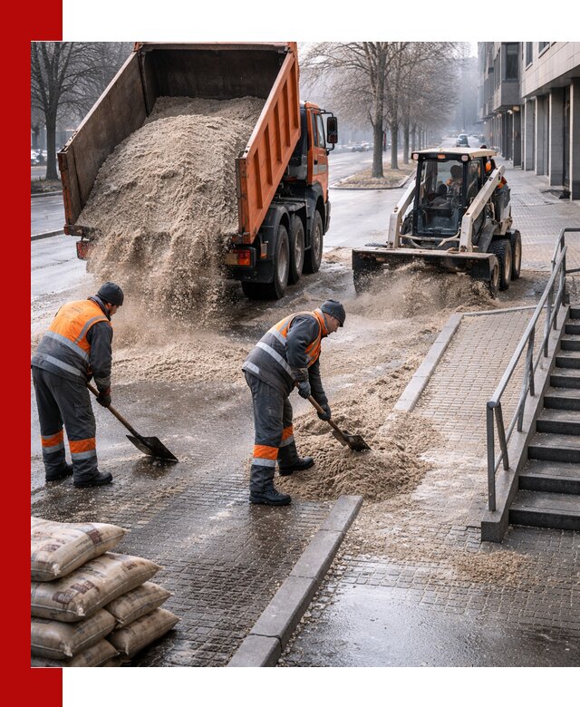Поставка противогололедных материалов в Кирово-чепецке