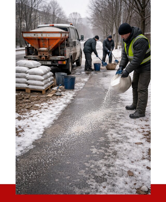 Реагент против гололеда в Кирово-чепецке с доставкой от 4893 р. | ПРОНЕРУДКрв