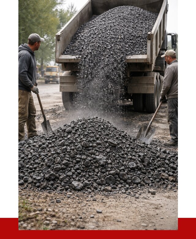 Дробленый асфальт в Кирово-чепецке от 3045 р. с доставкой | ПРОНЕРУДКрв
