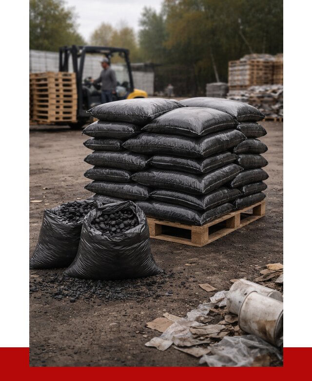Купить уголь в мешках с доставкой в Кирово-чепецке от 8156 р. | ПРОНЕРУДКрв