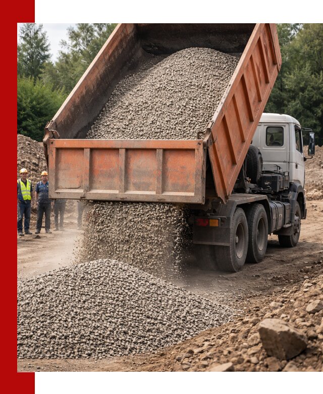 Доставка сыпучих материалов самосвалом в Кирове-Чепецке быстро и надежно