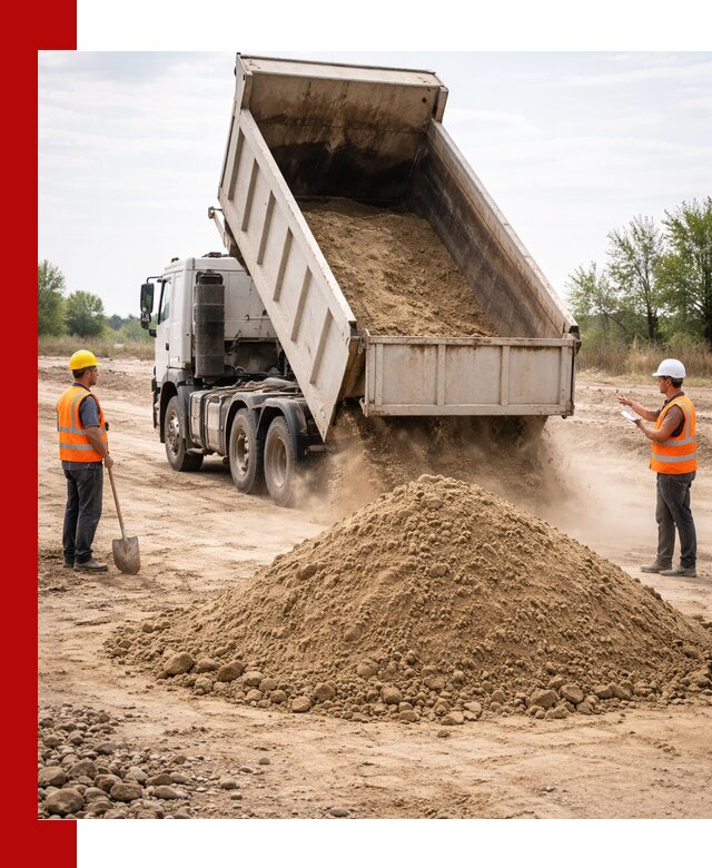 Доставка самосвалом 15 кубов в Кирово-чепецке за город и по городу