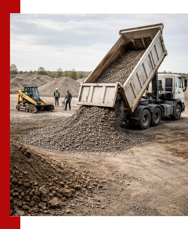 Доставка самосвалом 25 м³ в Кирово-чепецке быстро и надежно