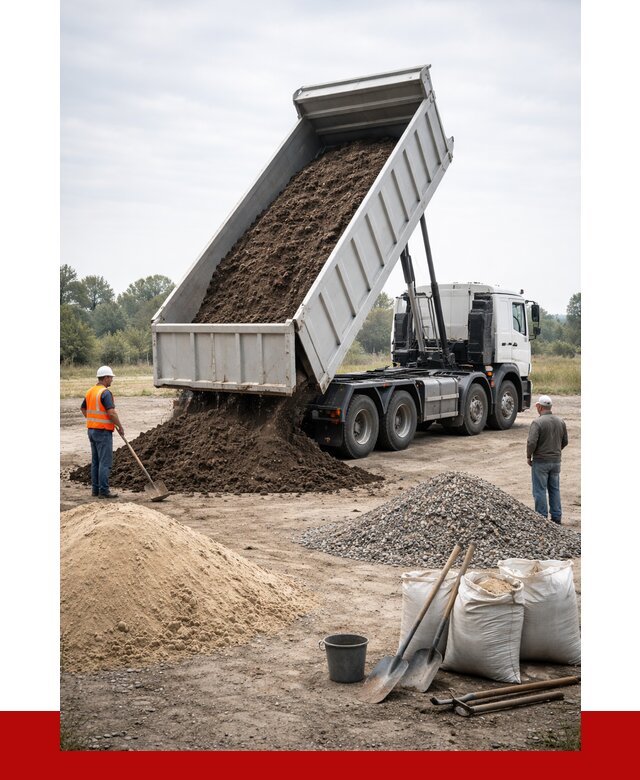 Доставка самосвалом 30 кубов в Кирово-чепецке от 9243 р. | ПРОНЕРУДКрв