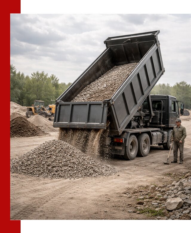 Доставка самосвалом 30 м3 по выгодным ценам в Кирово-чепецке