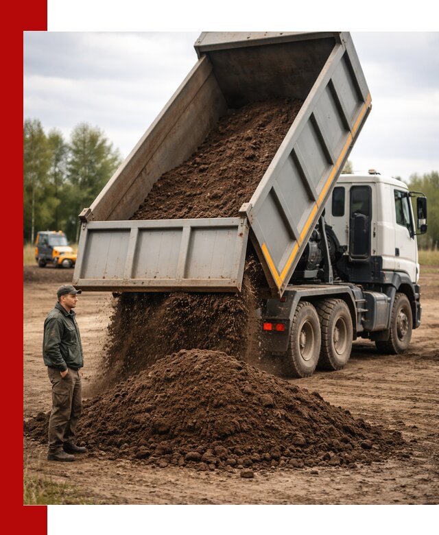 Аренда самосвала с водителем в Кирово-чепецке для сыпучих грузов и навоза