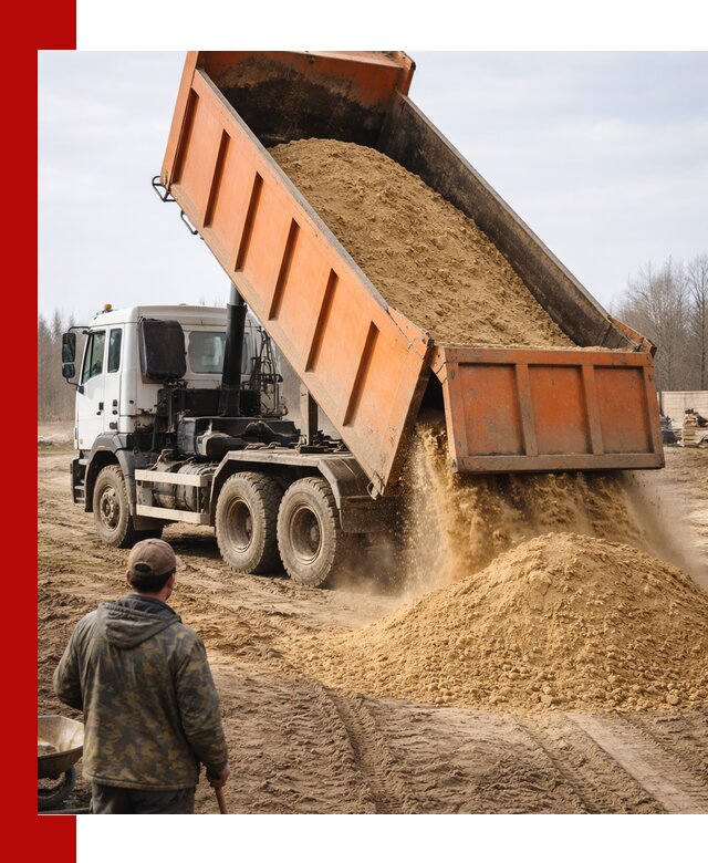 Аренда самосвала 20 тонн для перевозки грузов в Кирове-Чепецке