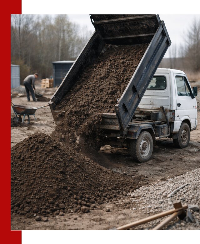 Аренда минисамосвала в Кирово-чепецке для доставки сыпучих материалов