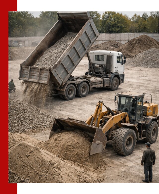 Перевозка сыпучих грузов самосвалами и бортовыми в Кирово-чепецке