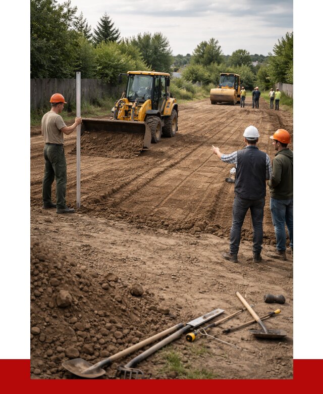 Планировка участка грунтом в Кирове-Чепецке от 4893 р ПРОНЕРУДКрв