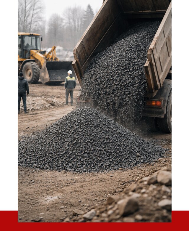 Асфальтовая крошка в Кирово-чепецке с доставкой от 1957 р. | ПРОНЕРУДКрв